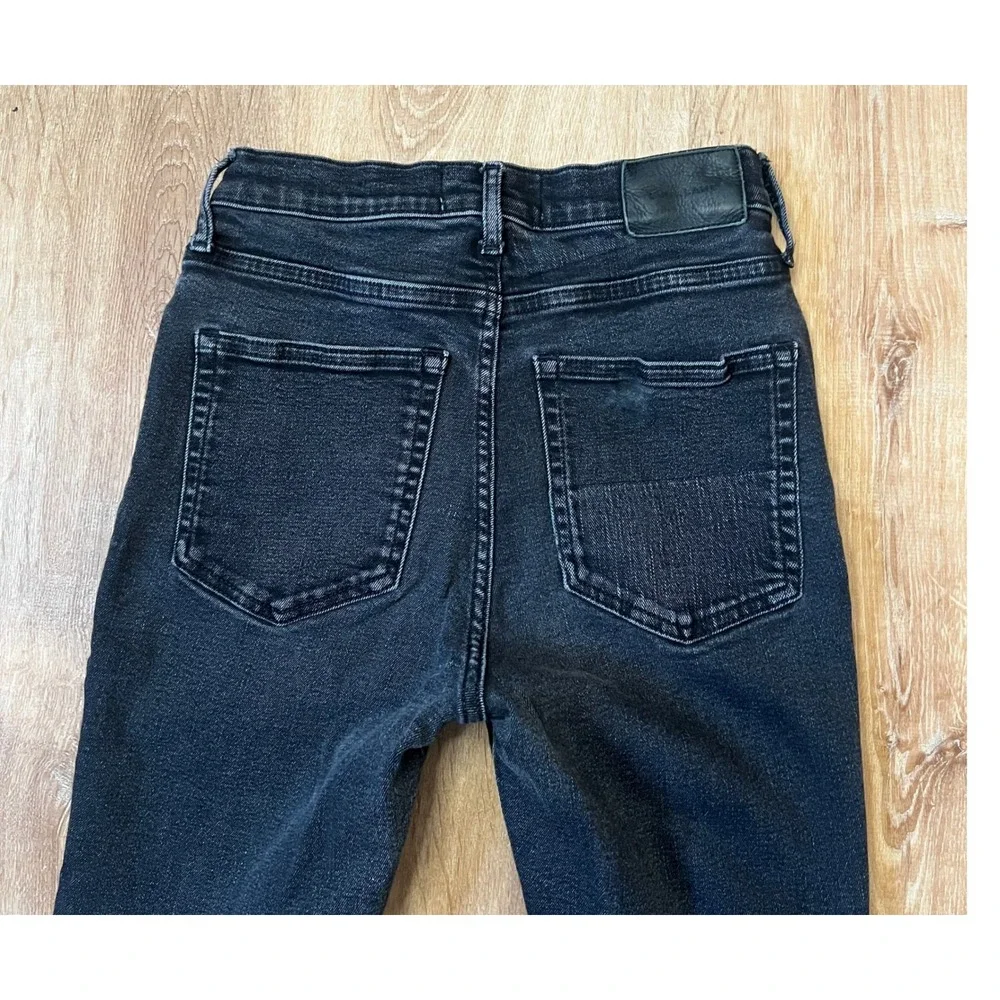 Everlane High‎ Rise Skinny Authentic Stretch Jeans Womens Size 27 Black